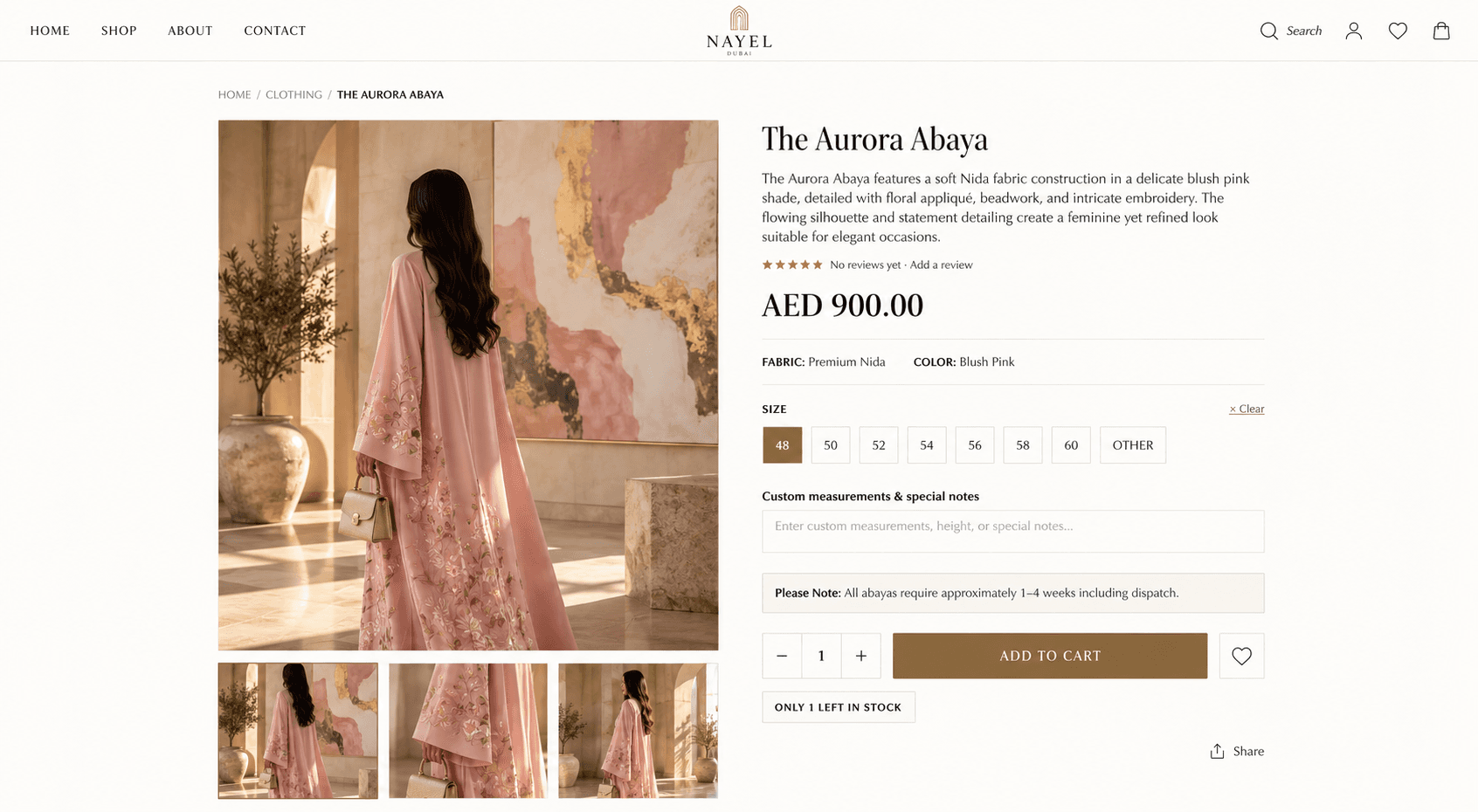 Two Style website design screen 3